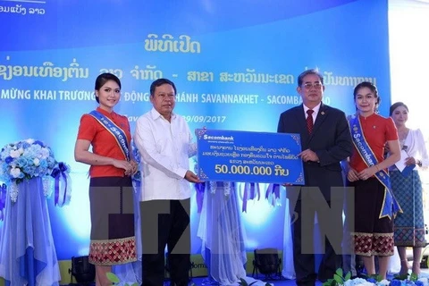 Sacombank Lao continue d’étendre sa présence au Laos