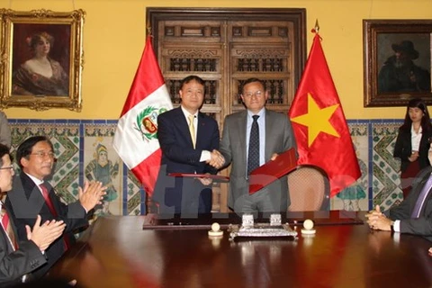 Le Pérou veut booster ses liens avec le Vietnam, plaide pour une ZLEAP