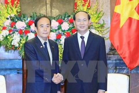 Le président Trân Dai Quang loue le partenariat stratégique élargi Vietnam-Japon