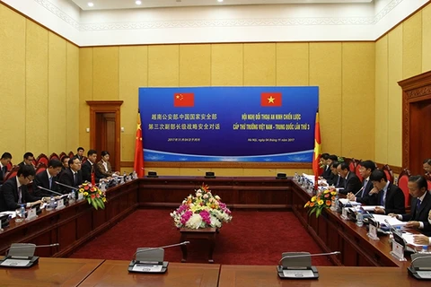 Le 3e dialogue sur la sécurité stratégique Vietnam-Chine au niveau de vice-ministre