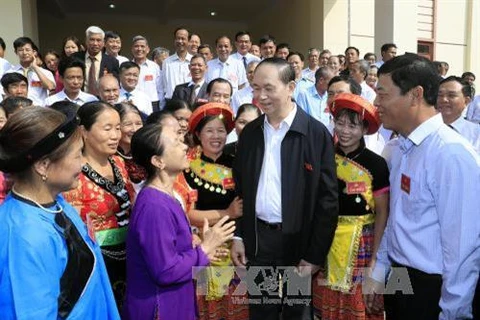 Le président Trân Dai Quang exhorte à promouvoir les mouvements d’émulation patriotique