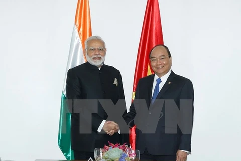 Vietnam-Inde : entrevue entre les deux PM Nguyên Xuân Phuc et Narendra Modi