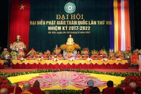 Le 8e Congrès national de l’Église bouddhique du Vietnam s’ouvre à Hanoi