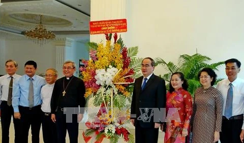 Noël : Ho Chi Minh-Ville adresse les vœux aux catholiques