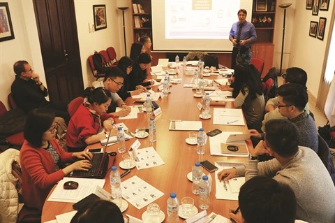 Formation de jeunes reporters pour les JO de Pyeongchang 2018