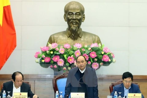 Le Premier ministre préside la réunion du Comité de coopération Vietnam-Laos