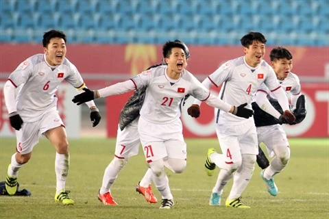 Football: Hanoi honore l’équipe des moins de 23 ans