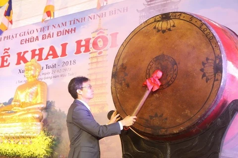 Ouverture de la Fête de la pagode Bai Dinh à Ninh Binh 