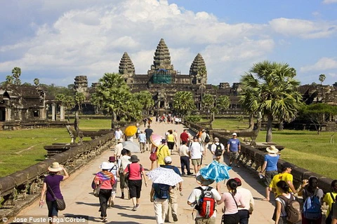 Le Cambodge espère attirer 6,1 millions de touristes étrangers en 2018