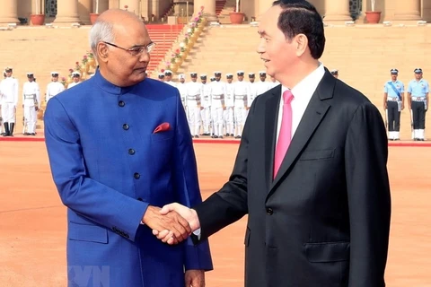 Vietnam-Inde : les deux présidents affirment approndir les liens