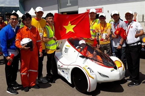 Université Lac Hông, champion du Shell Eco Marathon Asia 2018