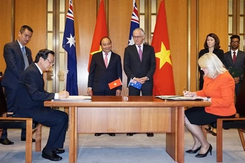 Le Vietnam et l’Australie signent un mémorandum dans la formation professionnelle