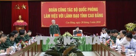 Cao Bang se prépare à l'échange de défense frontalier Vietnam-Chine