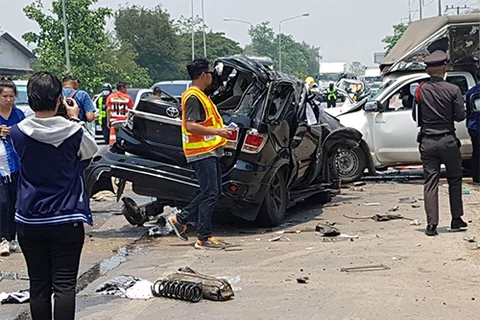 Thaïlande : les accidents routiers en hausse pendant la fête Songkran