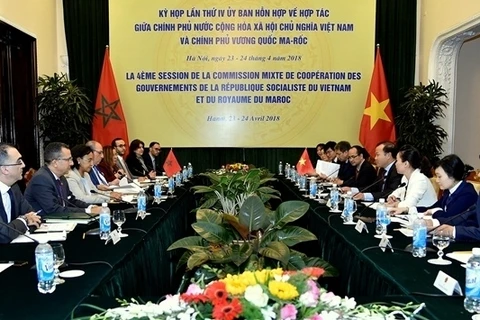 La 4e réunion du Comité mixte Vietnam - Maroc à Hanoi