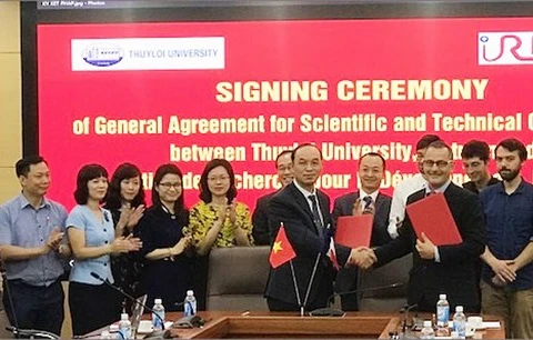 Vietnam-France : La TLU et l’IRD cimentent leur coopération scientifique
