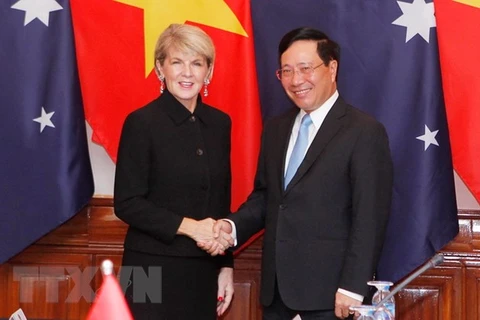 Réunion des ministres des Affaires étrangères Vietnam-Australie