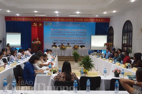 Pour le développement durable du tourisme au Centre Vietnam et à l’ASEAN