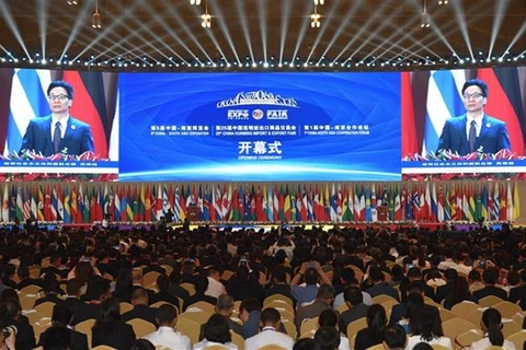 Le vice-PM Vu Duc Dam assiste au 5e Salon Chine-Asie du Sud
