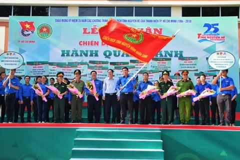 La campagne de volontariat «Mouvement vert» à Ho Chi Minh-Ville
