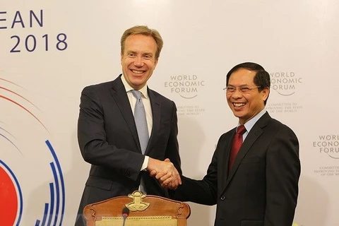 Réunion du Comité d’organisation du WEF sur l’ASEAN 2018