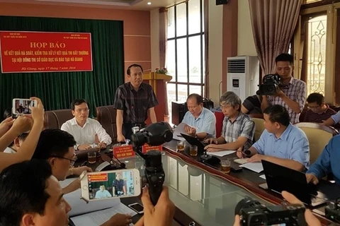Scandale au baccalauréat à Hà Giang : ouverture d’une procédure pénale