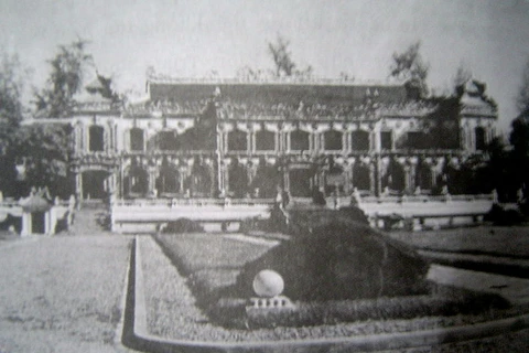 Hue: Projet de restauration du palais Kien Trung