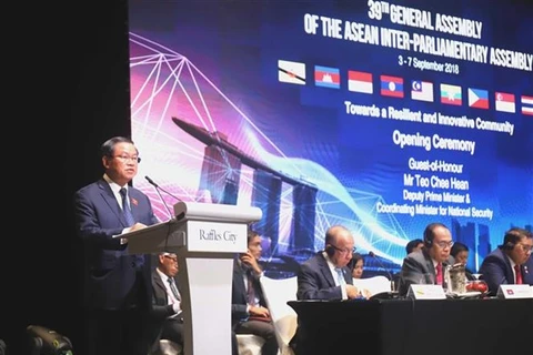 Le Vietnam assiste à la 39ème Assemblée générale de l'AIPA à Singapour