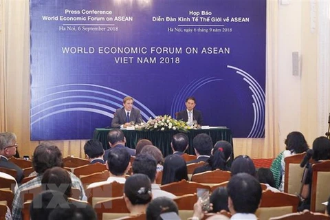 Conférence de presse sur le Forum économique mondial sur l’ASEAN