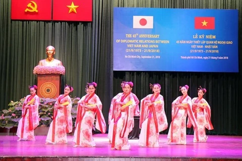 HCM-Ville marque les 45 ans des relations diplomatiques entre le Vietnam et le Japon