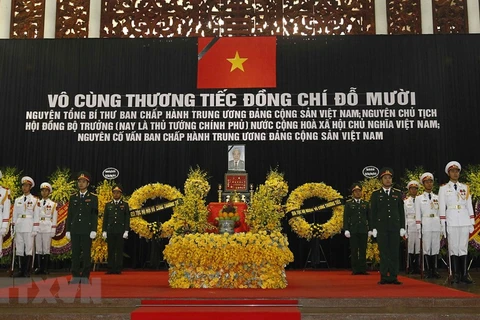 Cérémonie commémorative de l’ancien secrétaire général du PCV Do Muoi