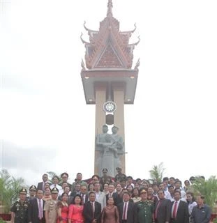 Le 11ème monument de l'amitié Vietnam-Cambodge est inauguré au Cambodge