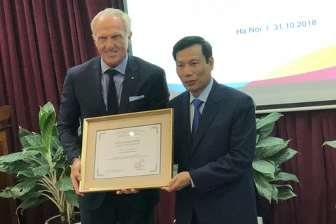 Le golfeur Greg Norman est l’ambassadeur du tourisme du Vietnam pour 2018-2021