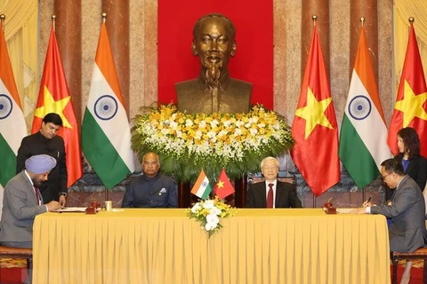 Déclaration commune Vietnam - Inde