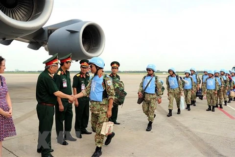Deux autres officiers participent aux opérations de maintien de la paix au Soudan du Sud
