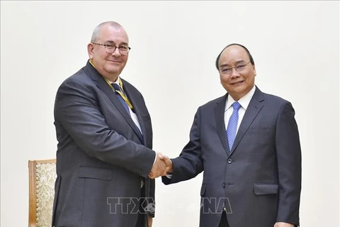  Le Premier ministre Nguyen Xuan Phuc reçoit l’ambassadeur de Belgique