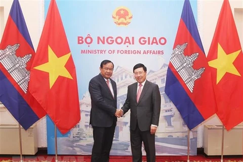 Renforcement des relations Vietnam - Cambodge