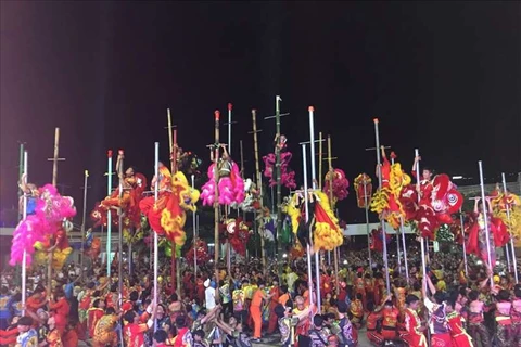 Ba Ria-Vung Tau : 50 équipes au Festival de danse des licornes-lions-dragons