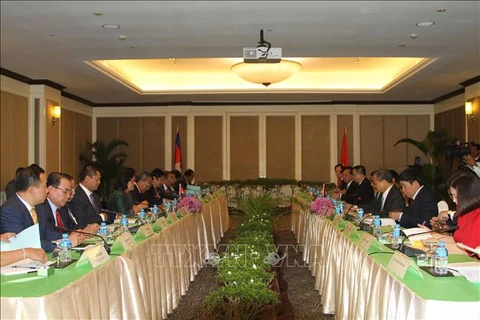 Une délégation de la Commission d'inspection du Parti en visite au Cambodge