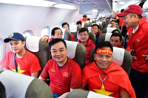 Coupe d’Asie de football 2019: un vol gratuit pour les supporters vietnamiens