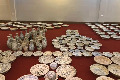 Les objets d’épaves s’exposent à Quang Ngai