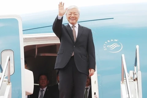 Le secrétaire général et président Nguyên Phu Trong attendu au Laos et au Cambodge