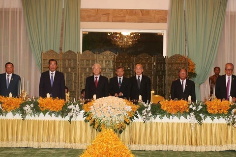 Banquet national en l’honneur du SG du Parti et président vietnamien Nguyen Phu Trong