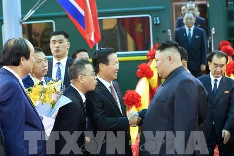 Le président de la RPDC Kim Jong-un entame sa visite d’amitié officielle au Vietnam