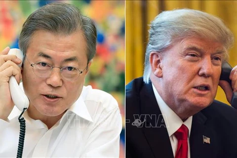 Sommet Etats-Unis-RPDC: conversation téléphonique Donald Trump et Moon Jae-in