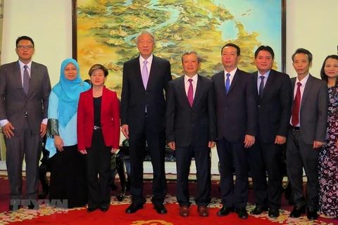 Le vice-PM singapourien Teo Chee Hean en visite à Thua Thien-Hue