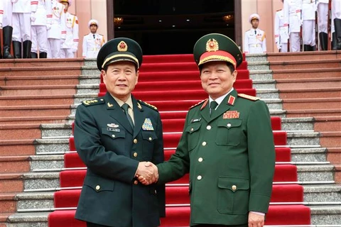 Vietnam-Chine : entretien entre les ministres de la Défense