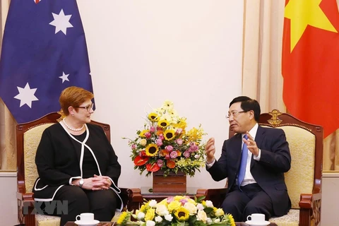 Vietnam-Australie : entretien entre les deux ministres des Affaires étrangères