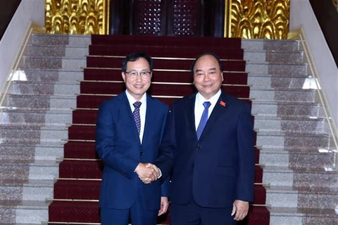 Le Premier ministre Nguyên Xuân Phuc incite Samsung Vietnam à étendre ses activités 