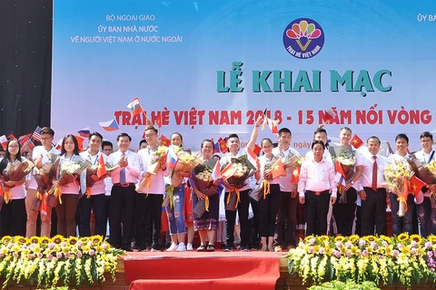 150 jeunes Viêt kiêu au Camp d’été du Vietnam 2019